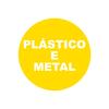 Plastic and Metal Vinyl Sticker